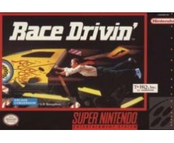 SNES Super Nintendo Race Drivin' Pre-Played - Super Nintendo Race Drivin' Pre-Played SNES for Retro Super Nintendo