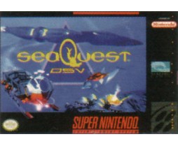 SNES Super Nintendo seaQuest DSV Pre-Played - SNES Super Nintendo seaQuest DSV Pre-Played for Retro Super Nintendo Console