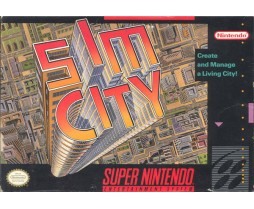 Super Nintendo Collectible Sim City (Factory Sealed!)