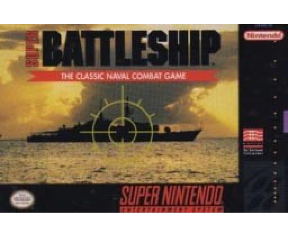 SNES - Super Nintendo Super Battleship (Cartridge Only) SNES - Super Nintendo Super Battleship (Cartridge Only)