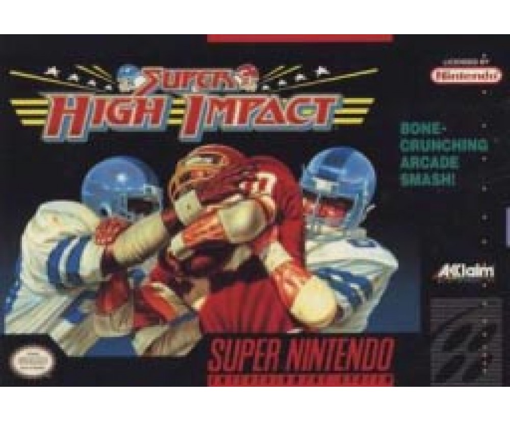 SNES - Super Nintendo Super High Impact Pre-Played