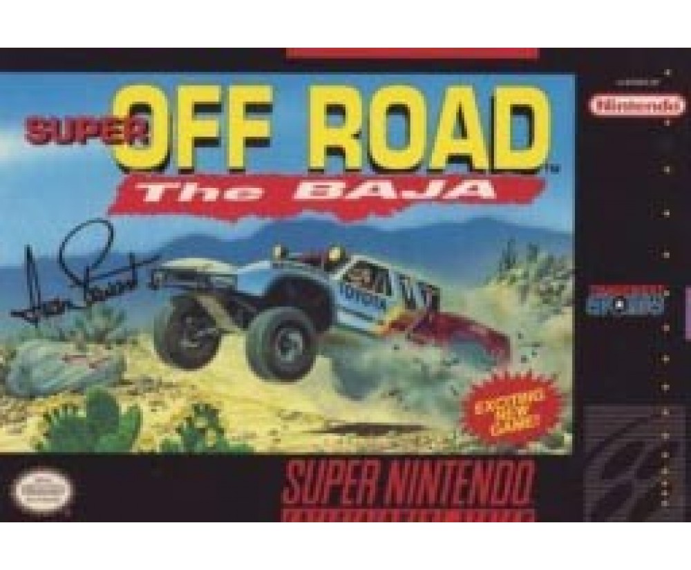 SNES - Super Nintendo Super Off Road: The Baja Pre-Played