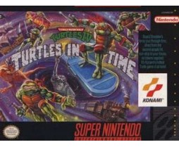Turtles in Time Pre-Played - Super Nintendo Teenage Mutant Ninja Turtles 4 - SNES