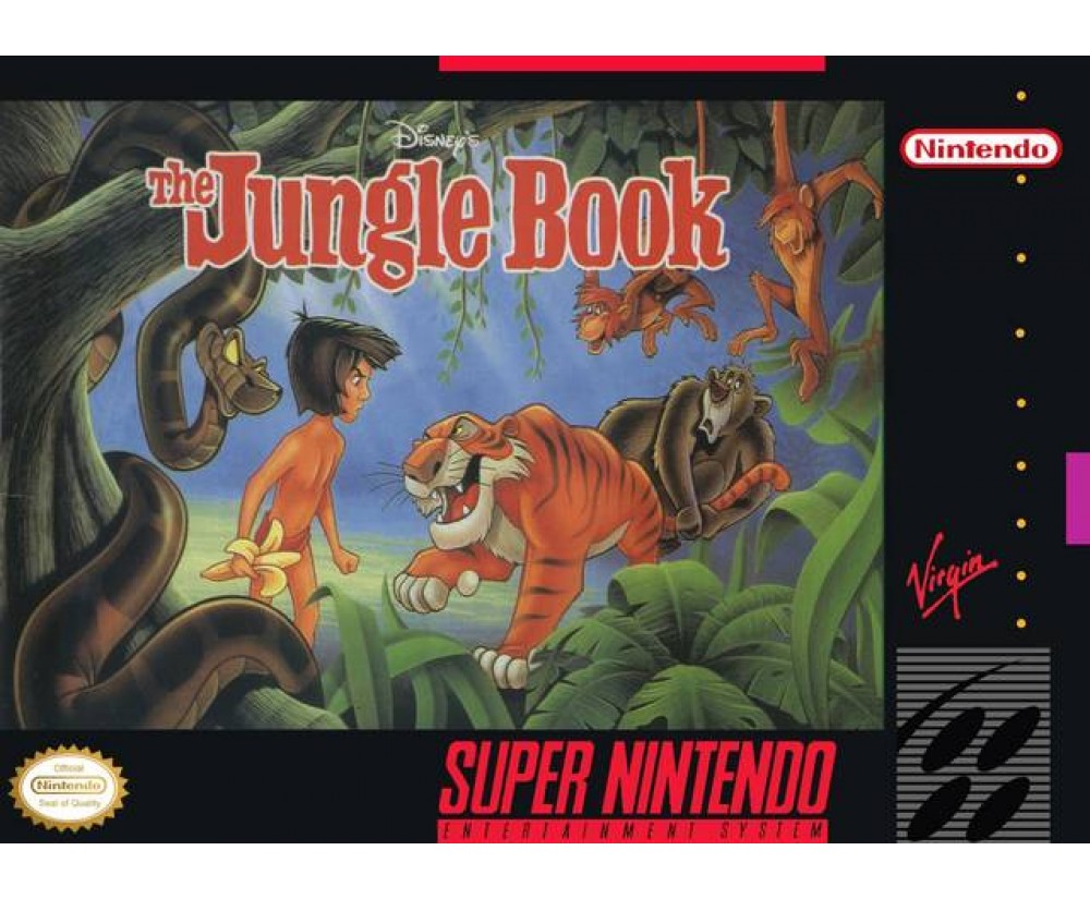 Super Nintendo The Jungle Book(Cartridge Only)- SNES
