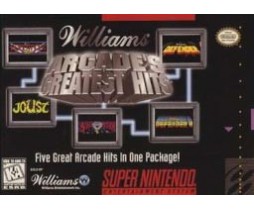 SNES Super Nintendo Williams Arcade's Greatest Hits Cartridge Only - SNES Super Nintendo Williams Arcade's Greatest Hits (Cartridge Only)