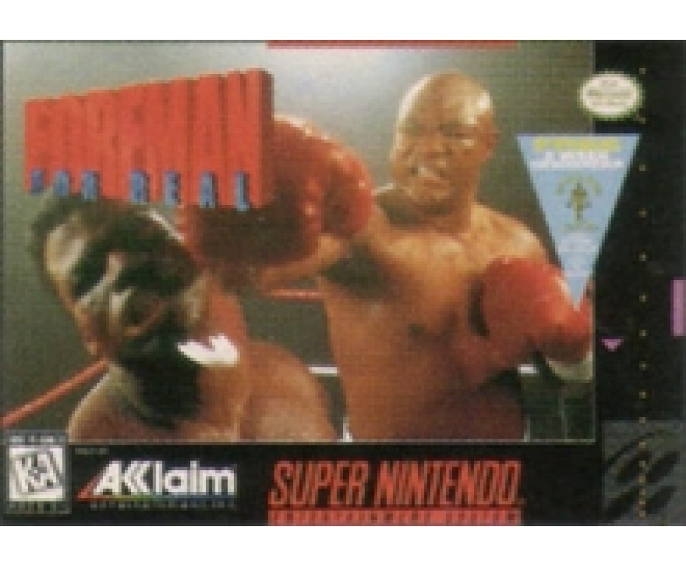 SNES - Super Nintendo Foreman for Real Pre-Played