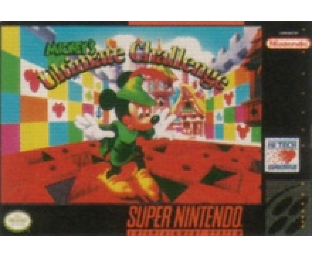SNES - Super Nintendo Mickey's Ultimate Challenge Pre-Played