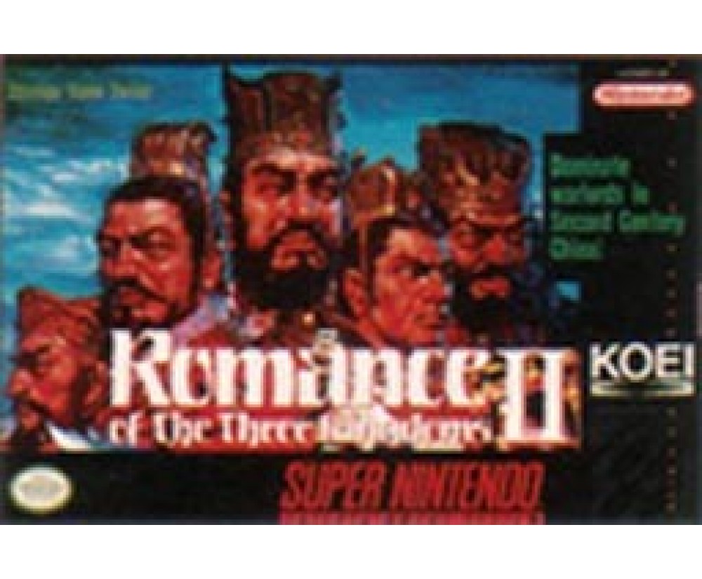 SNES - Super Nintendo Romance of the Three Kingdoms II Pre-Played
