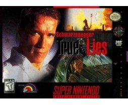SNES - Super Nintendo True Lies Pre-Played