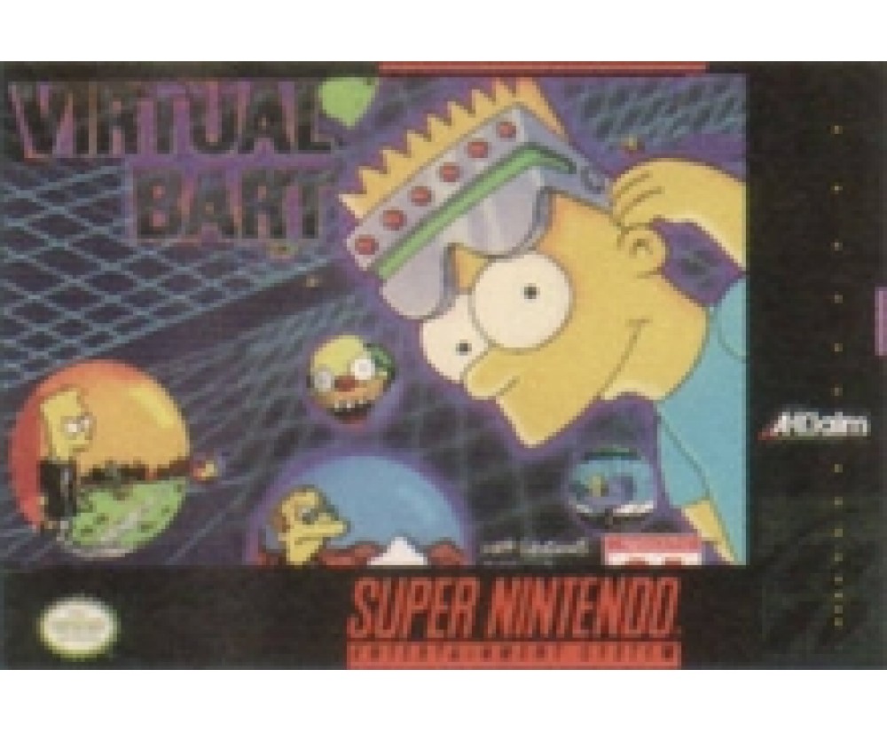 SNES - Super Nintendo Virtual Bart Pre-Played