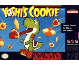 SNES Super Nintendo Yoshi's Cookie Pre-Played - Retro Super Nintendo - Super Nintendo Yoshi's Cookie Pre-Played