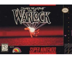 SNES Super Nintendo Warlock Cartridge Only - SNES Super Nintendo Warlock (Cartridge Only)
