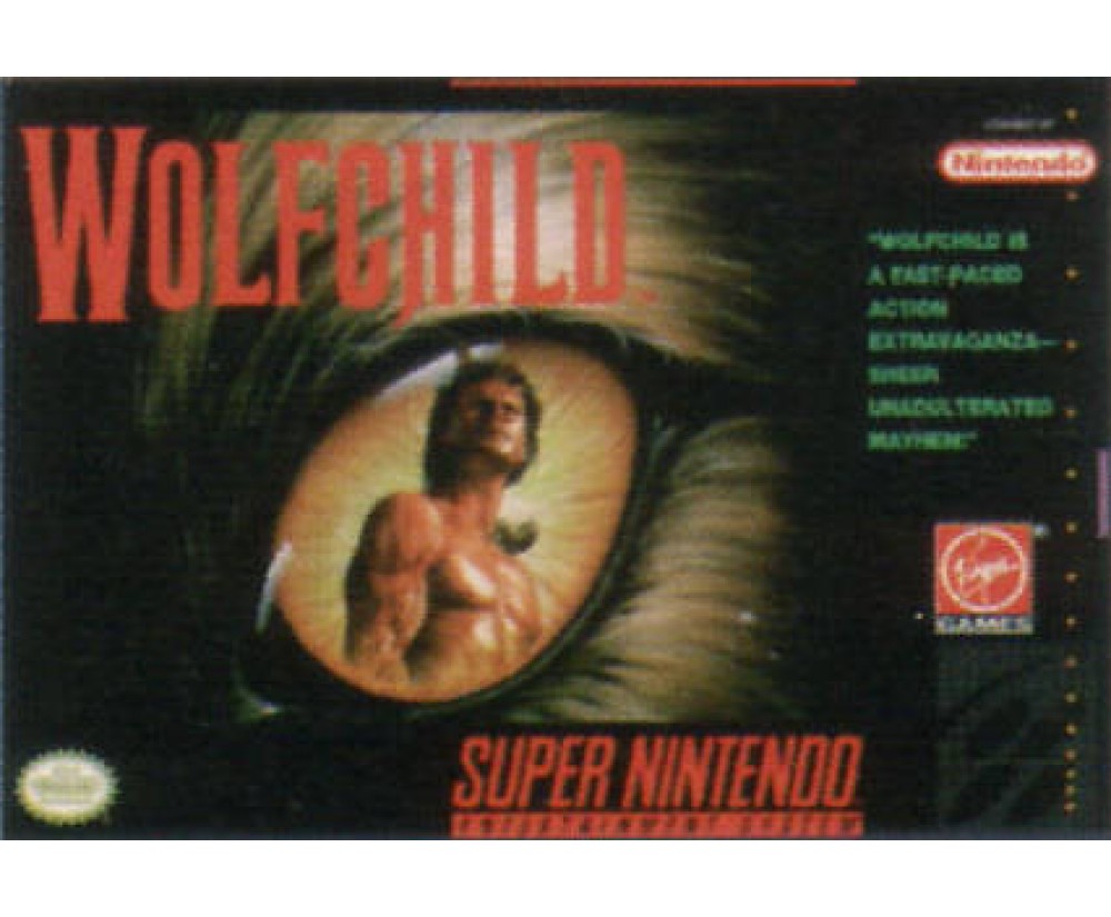 SNES - Super Nintendo Wolfchild Pre-Played