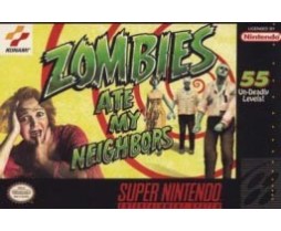 SNES Zombies Ate My Neighboors Super Nintendo Zombies Ate My Neighboors Game Only - SNES Zombies Ate My Neighboors. For Retro Super Nintendo Super Nintendo Zombies Ate My Neighboors - Game Only