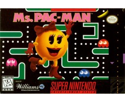 SNES Ms Pacman Ms. Pac-Man Super Nintendo Game Only - SNES Ms Pacman Ms. Pac-Man Super Nintendo - Game Only for Retro Super Nintendo Console