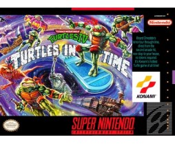 Turtles In Time SNES Super Nintendo Teenage Mutant Ninja Turtles IV Game Only - Turtles In Time SNES Super Nintendo Teenage Mutant Ninja Turtles IV - Game Only for Retro Super Nintendo Console