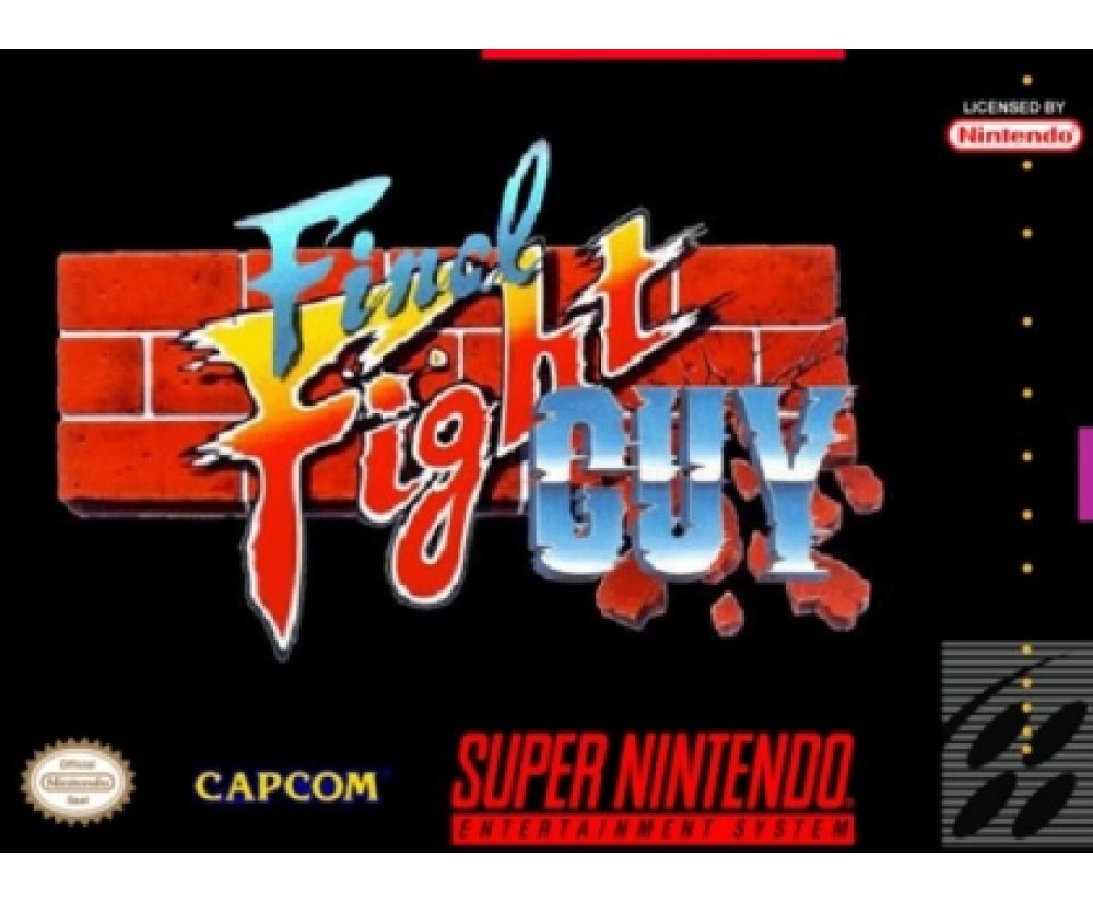 SNES Final Fight Guy Version Super Nintendo Final Fight Guy Game Only - SNES Final Fight Guy Version Super Nintendo Final Fight Guy - Game Only
