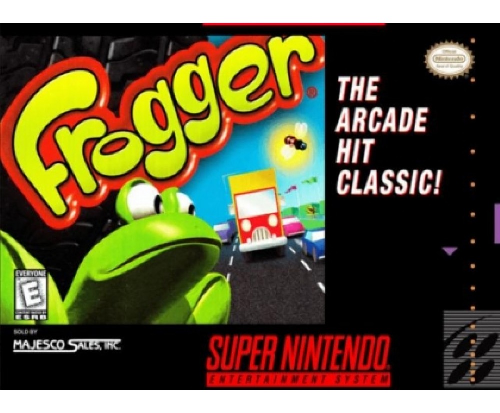 Frogger SNES Frogger Super Nintendo Game Only - Retro Super Nintendo - Frogger Super Nintendo - Game Only