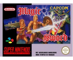 Super Nintendo Magic Sword - Retro Super Nintendo Game Super Nintendo Magic Sword