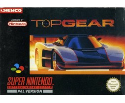 Super Nintendo Top Gear - Retro Super Nintendo Game Super Nintendo Top Gear
