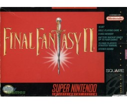 SNES Final Fantasy II Super Nintendo Final Fantasy II Game Only - Super Nintendo Final Fantasy II - Game Only SNES Final Fantasy II for Retro Super Nintendo