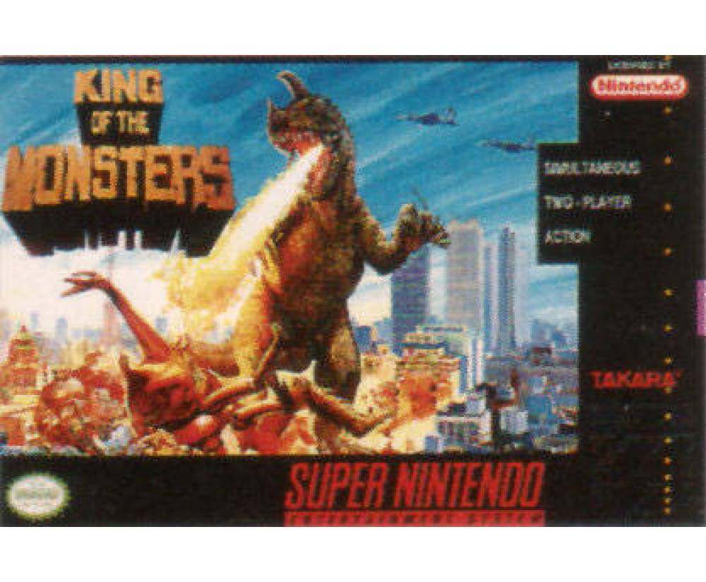 SNES - Super Nintendo King of the Monsters Pre-Played