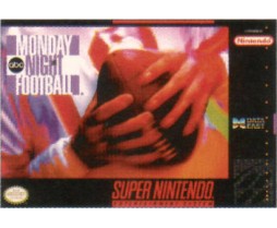 SNES - Super Nintendo ABC Monday Night Football Pre-Played