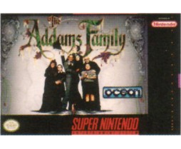 SNES - Super Nintendo Addams Family Pre-Played