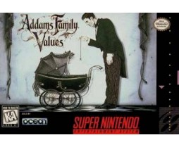 SNES - Super Nintendo Addams Family Values Pre-Played