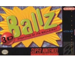 SNES - Super Nintendo Ballz Pre-Played