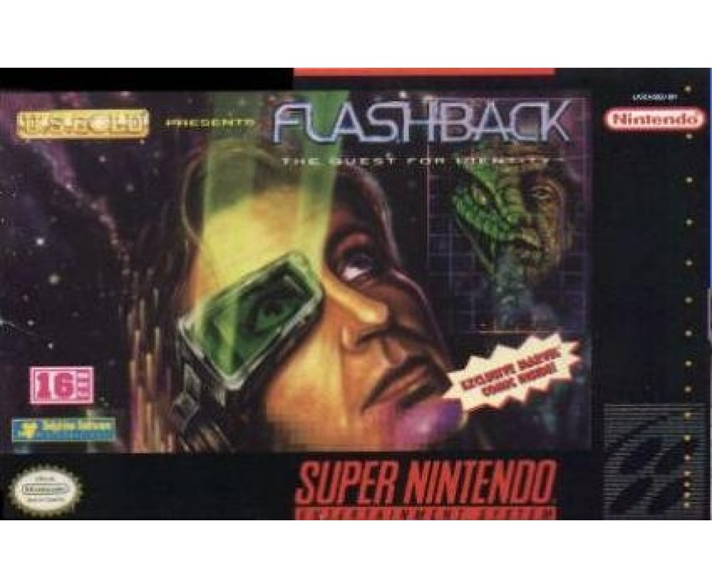 SNES - Super Nintendo Flashback: The Quest for Identity Pre-Played