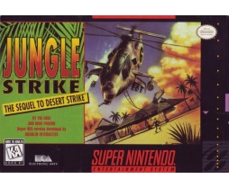 SNES - Super Nintendo Jungle Strike Pre-Played