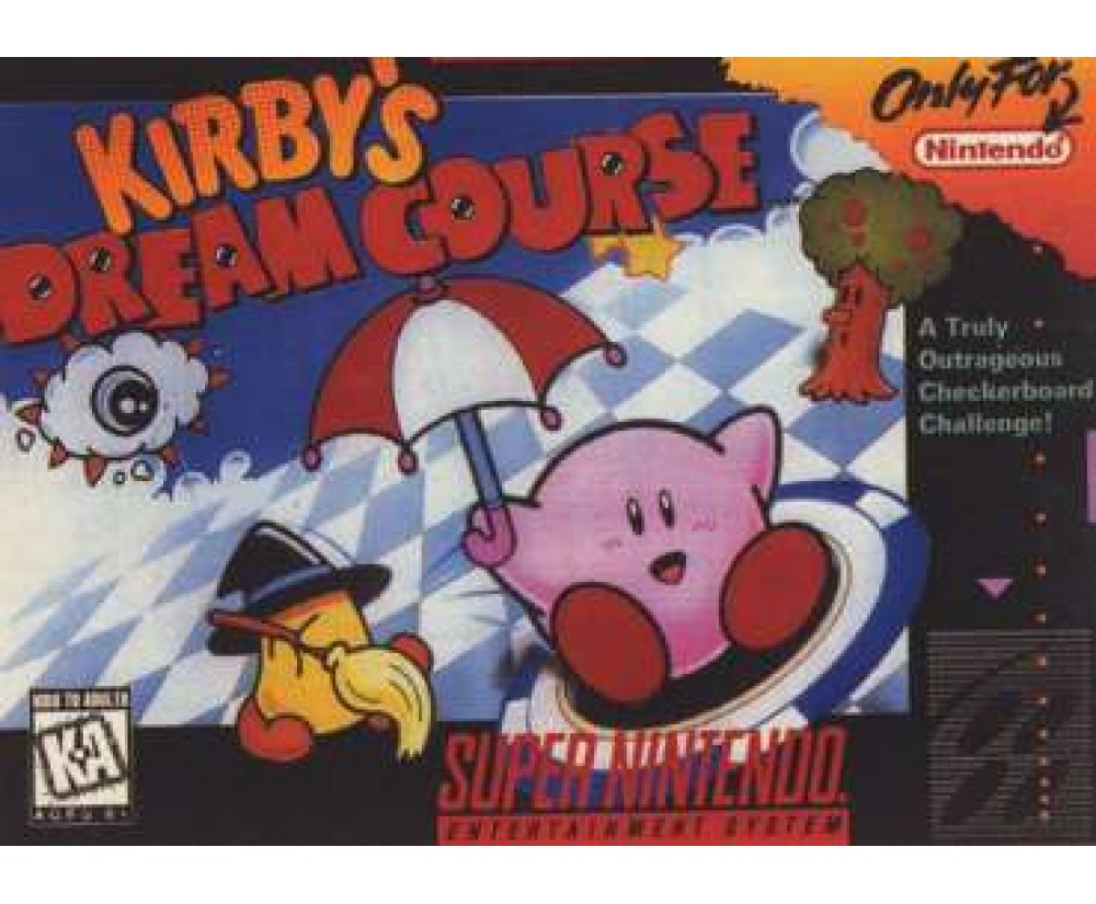 SNES - Super Nintendo Kirby's Dream Course Pre-Played