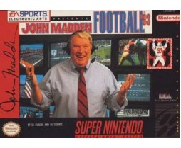SNES - Super Nintendo Madden NFL '93 Pre-Played