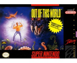 SNES - Super Nintendo Out of This World Pre-Played