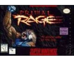 SNES - Super Nintendo Primal Rage Pre-Played