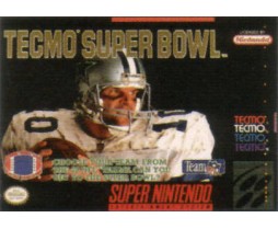 SNES - Super Nintendo Tecmo Super Bowl Pre-Played