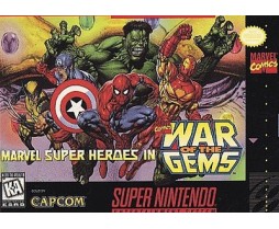 SNES - Super Nintendo Marvel Super Heroes: War of the Gems Pre-Played