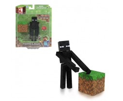 So Toy Minecraft Action Figure 3' Core Enderman With Accessory 9 Pack