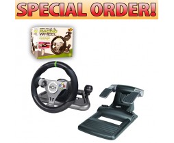 So Xbox 360 Controller Wireless Racing Wheel 2pcs (madcatz)