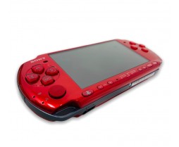 Radiant Red PSP 3000 - Red PSP 3000 - Complete