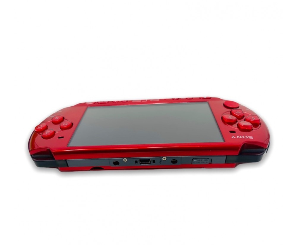 Radiant Red PSP 3000 w/ Box Bundle - Red PSP 3000 - Complete Radiant Red PSP 3000 w/ Box Bundle - Red PSP 3000 - Complete