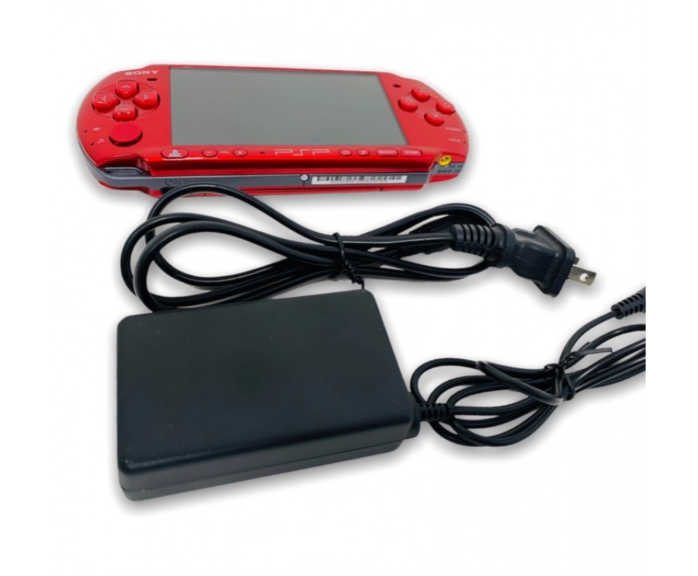 Radiant Red PSP 3000 w/ Box Bundle - Red PSP 3000 - Complete Radiant Red PSP 3000 w/ Box Bundle - Red PSP 3000 - Complete