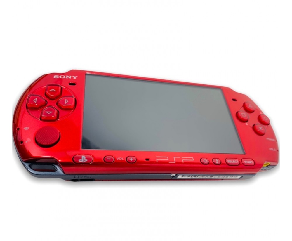 Radiant Red PSP 3000 w/ Box Bundle - Red PSP 3000 - Complete Radiant Red PSP 3000 w/ Box Bundle - Red PSP 3000 - Complete