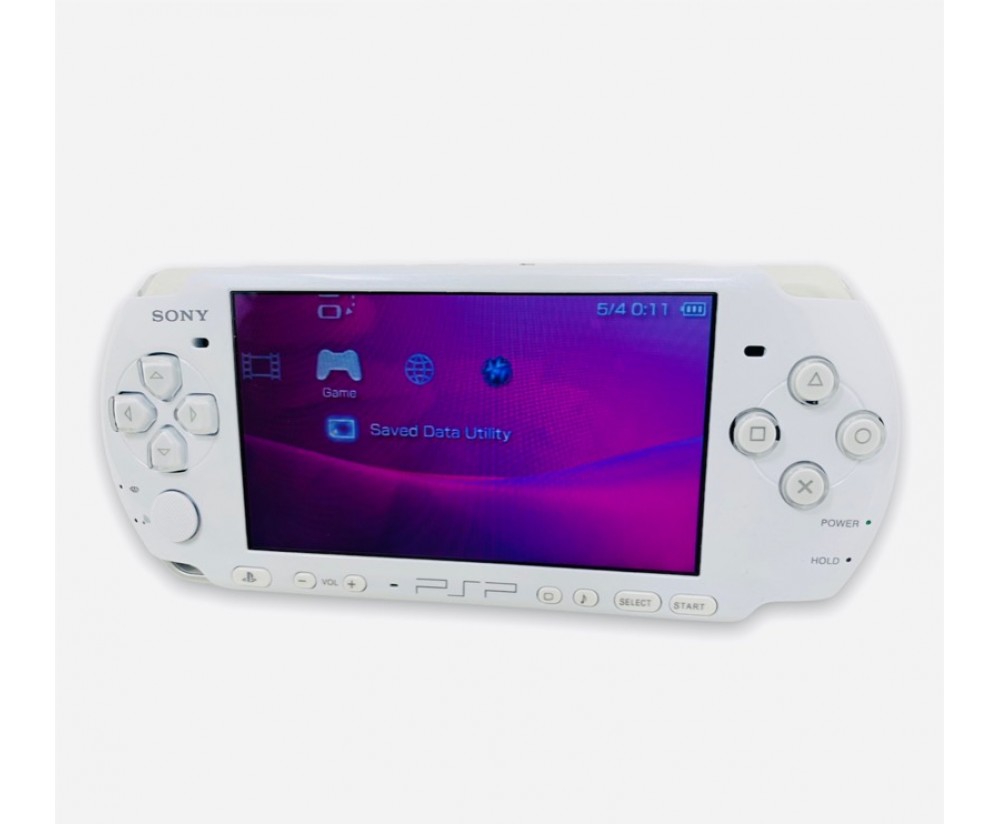 Pearl White PSP 3000 - White PSP 3000 - Complete Pearl White PSP 3000 - White PSP 3000 - Complete