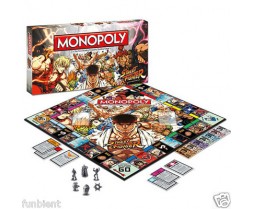 Street Fighter Monopoly Board Game Collectors Edition