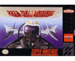 SNES - Super Nintendo UN Squadron Pre-Played