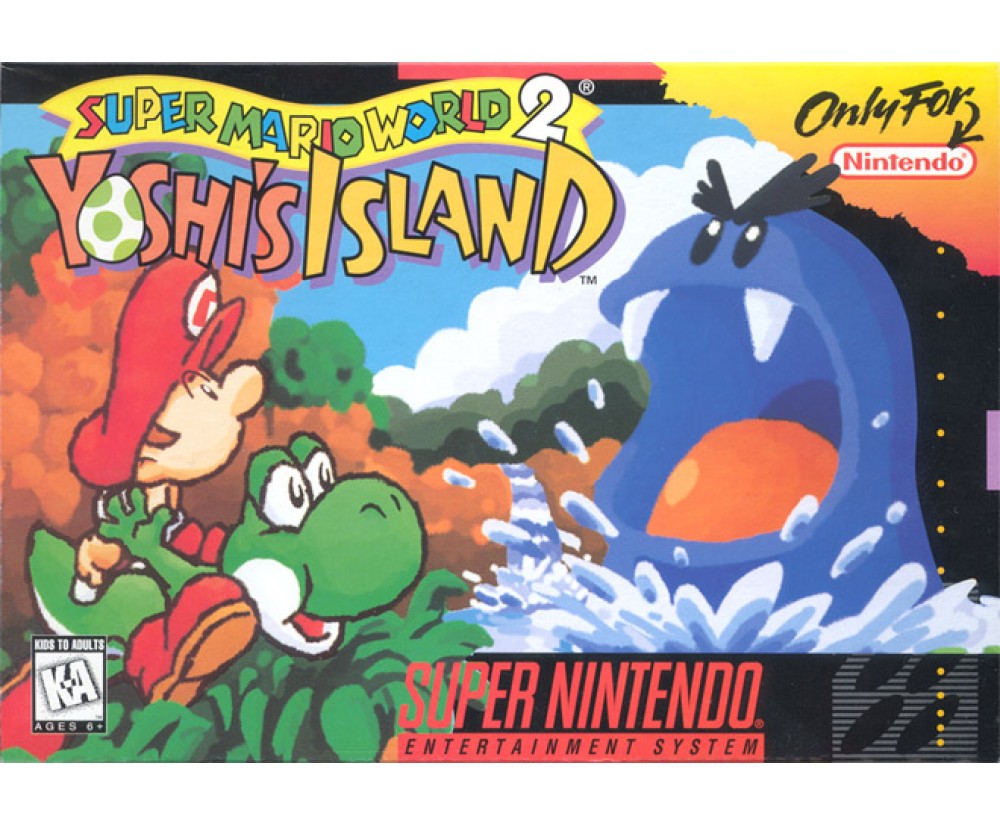 SNES - Super Nintendo Yoshi's Island: Super Mario World 2 Pre-Played