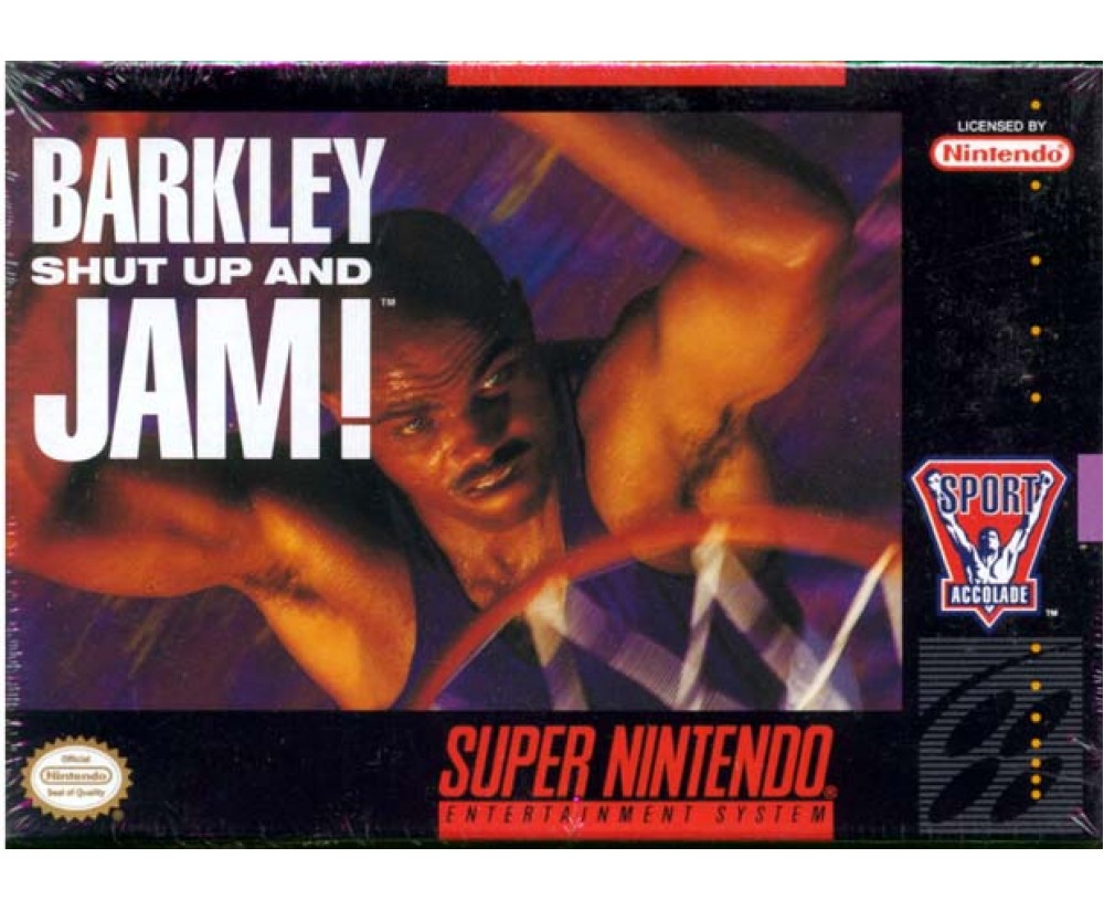 Super Nintendo Barkleys Shut Up And Jam (Cartridge Only)