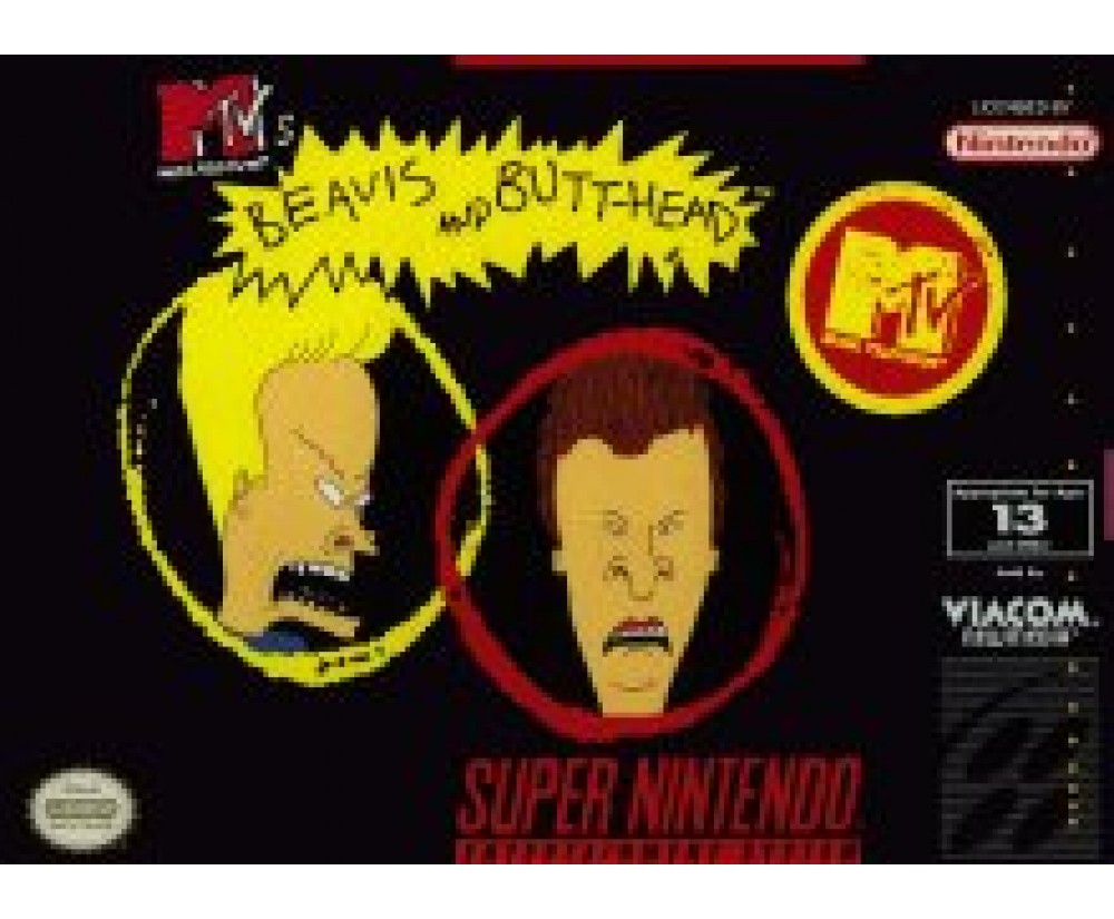 Super Nintendo Beavis And Butthead (cartridge Only)